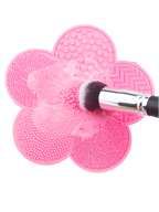 Pad de Curățare Pensule Machiaj – Silicon, Formă de Floare